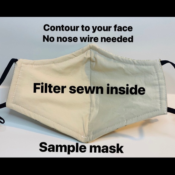 Amazing Grace Spiritual Cross Designer adult mask - Picture 6 of 6